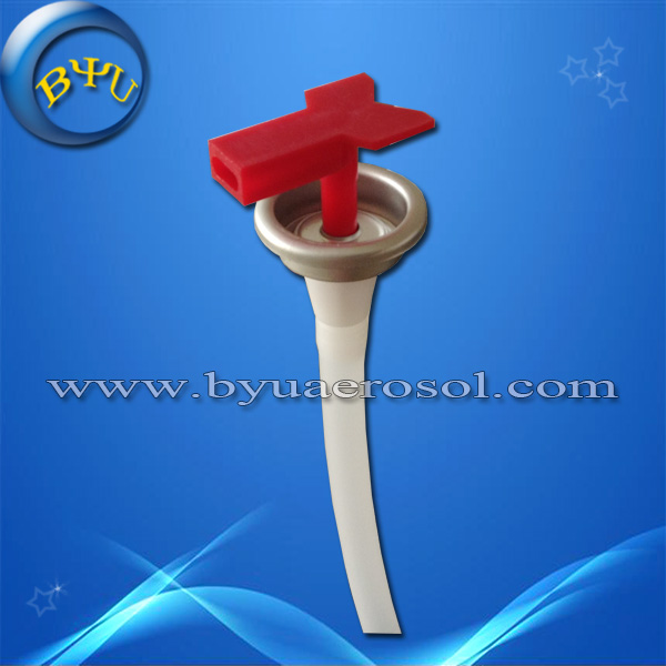 Aerosol actuator for fire extinguisher valve