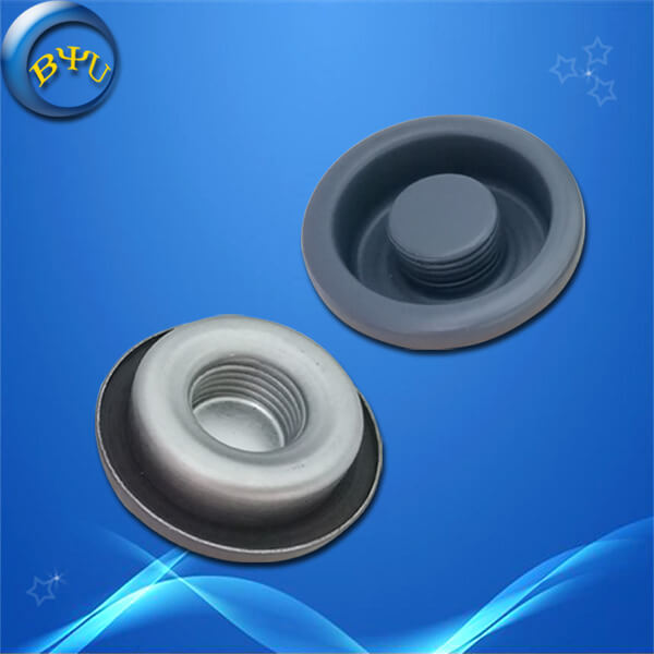 Female refrigerant gas valve with thread for R134a