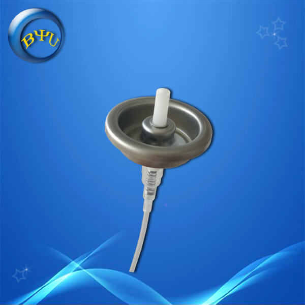 Aerosol 1 Inch Perfume Pump With Press Nozzle, Fine Mist Valve For Perfume Spray Cans