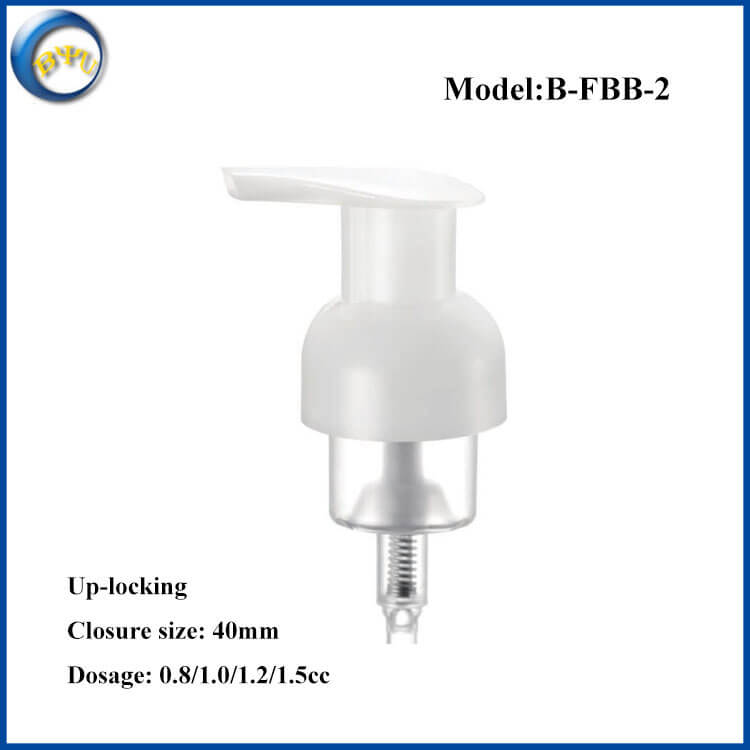 0.8-1.5cc Output Foam Dispenser Pump Refill Bottle Foaming Pump Head