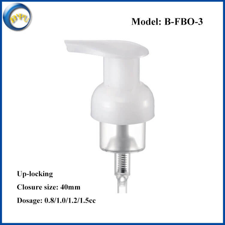 Transparent Body Plastic Foaming Pump Pump for Foaming Hand Sanitizer