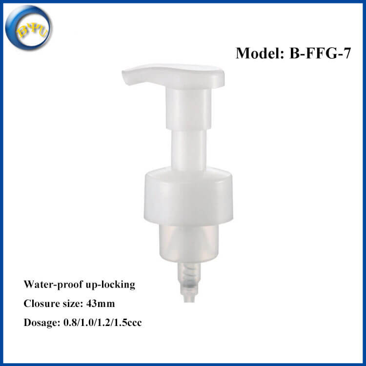 Refill Pump for Mousse Facial Wash Long Nozzle Even Foam Output Pump
