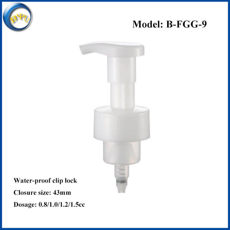 Foaming Pump for Hair Conditioner Mousse Plastic Pump for Hair Styling Foam