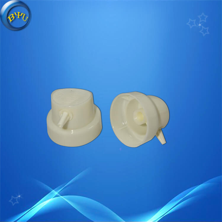 BYU Sale Round Base Plastic Aerosol Actuator, Aerosol Valve Fitting for Grease Cleaner cans