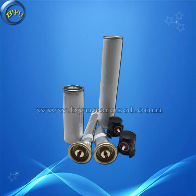 Portable and economic gas cylinder fuel cells 165mm aluminum cans for farming nails or concrete nails