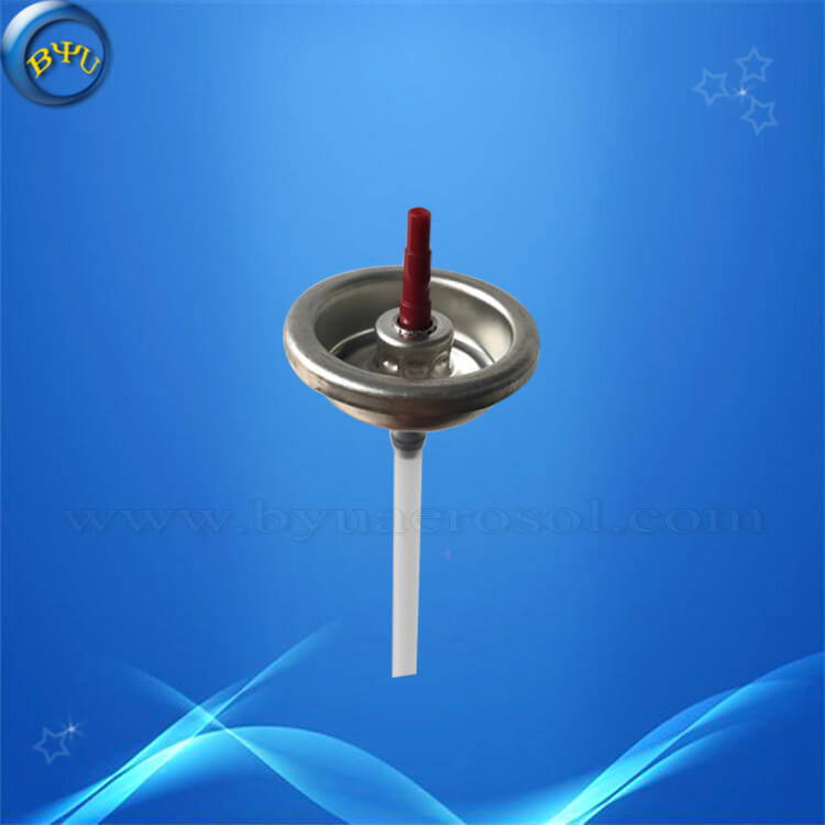 Red Nozzle Lighter Aerosol Valve, Refill Valve for Disposable Lighter with Long Dip Tube
