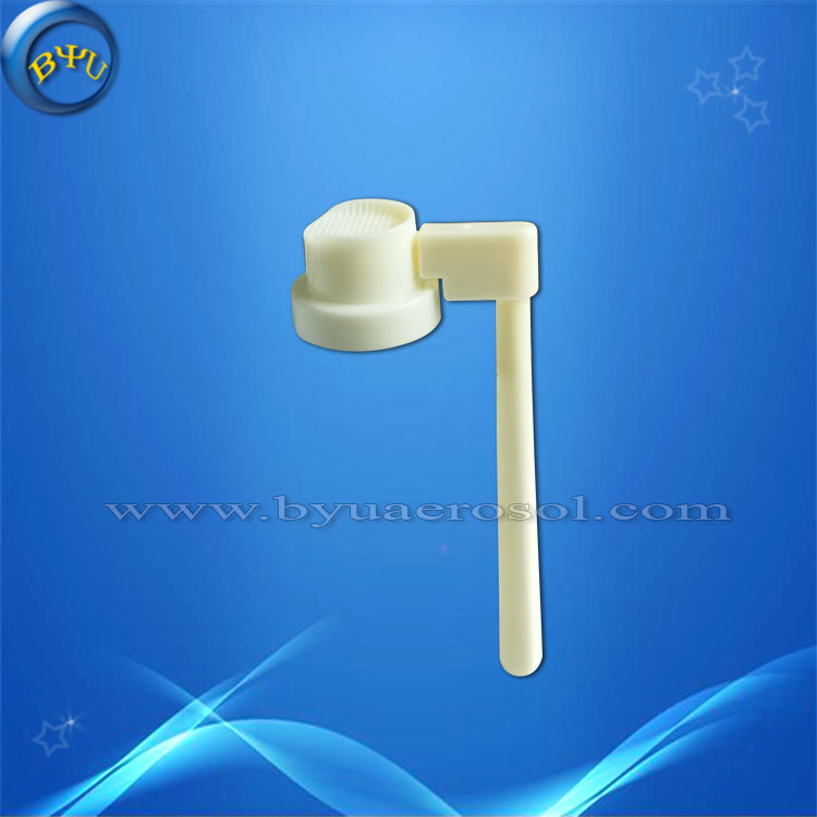 new product good quality Long nozzle aerosol spray actuator for aerosol cans by BYU