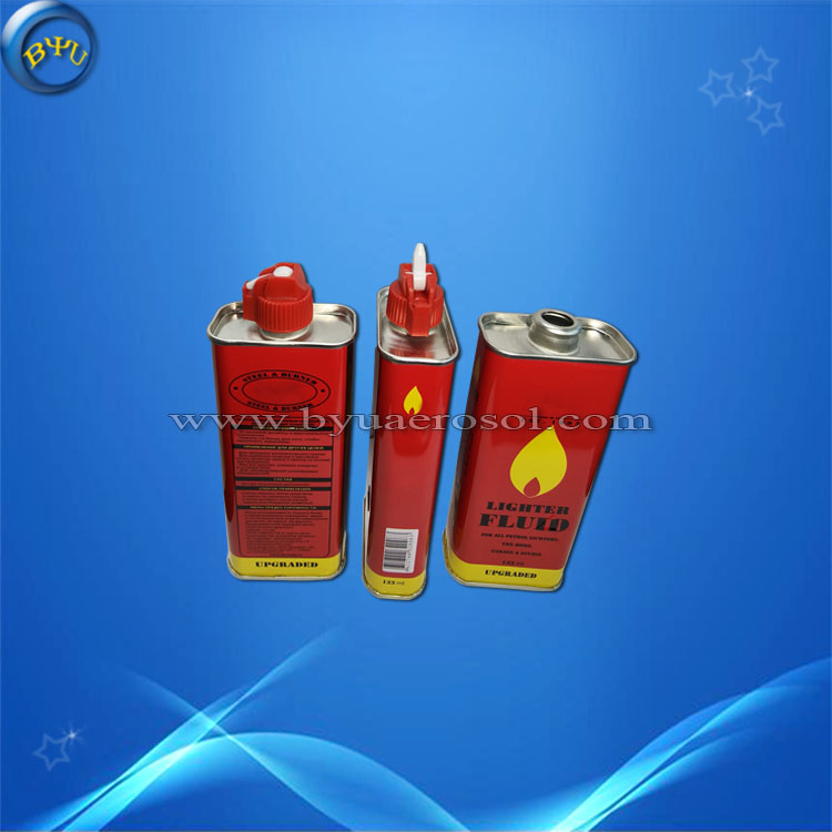 BYU Factory price lighter fluid cans  and actuator by BYU