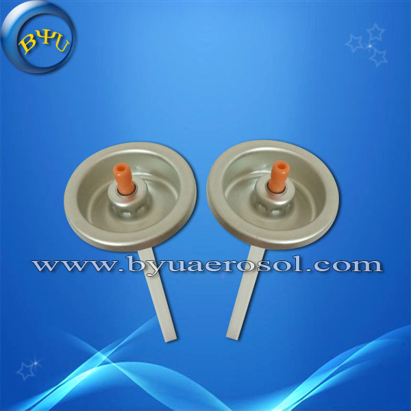 Fragrance Oil Resistant Scent Aerosol Valve, Dual-Use Valve for Floral Wood Body Mist & Air Freshener/Air freshener spray valve with clear lacquer mounting cup