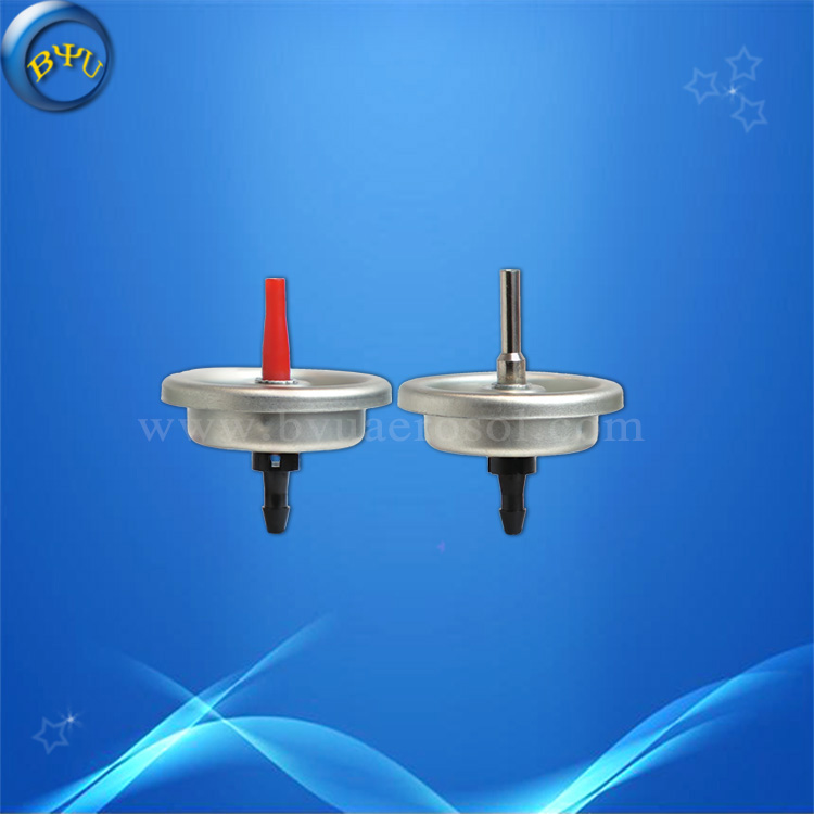 Factory price one-inch lighter valve for aerosol cans by BYU