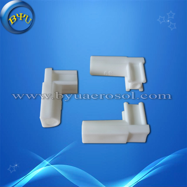 L shape aerosol actuator