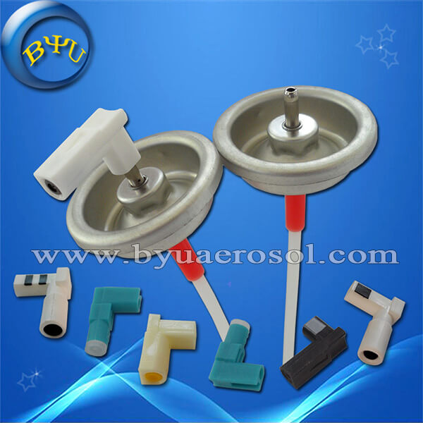 BYU Factory production 200ul Aerosol metered valve for insecticides, and personal care aerosol products
