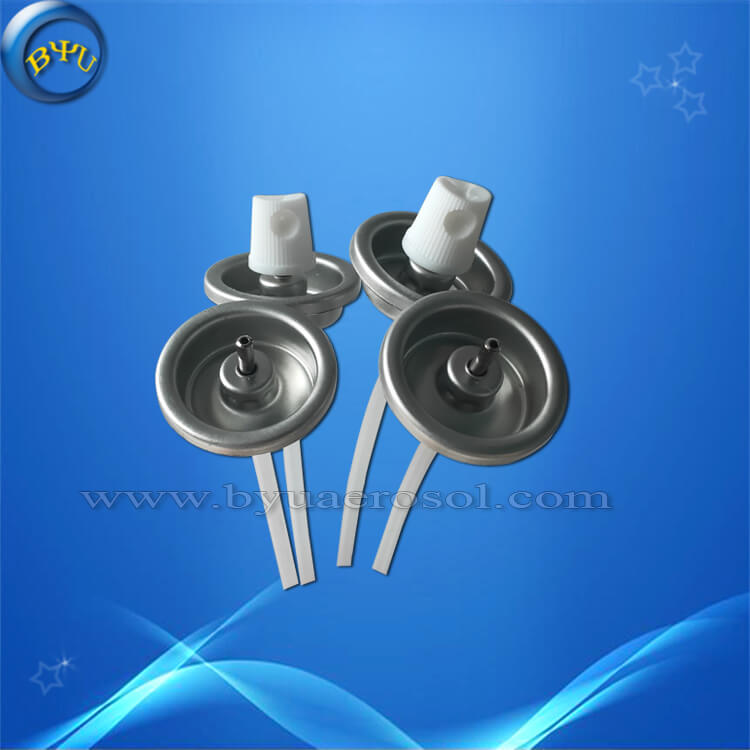 high quality Aerosol Powder Valve for Collar Cleaner, Filling Valve for Laundry Stain Remover Powder Can